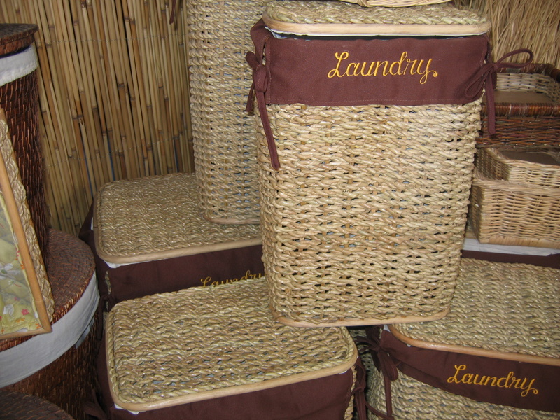 AND - 095 Hasır Çamaşır Sepeti